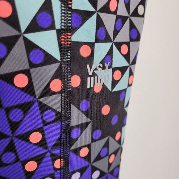VICTORIAS SECRET leggings VSX geometric knockout full length XS - Picture 4 of 8